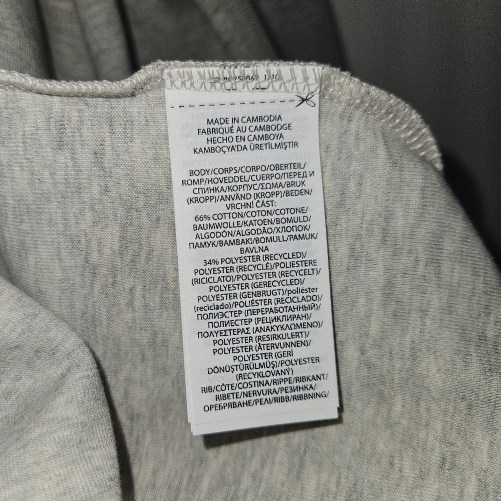 Polo Ralph Lauren Double Knit Full Zip Hoodie Gray Zip-Up Jacket Sweatshirt NWOT - Picture 8 of 16